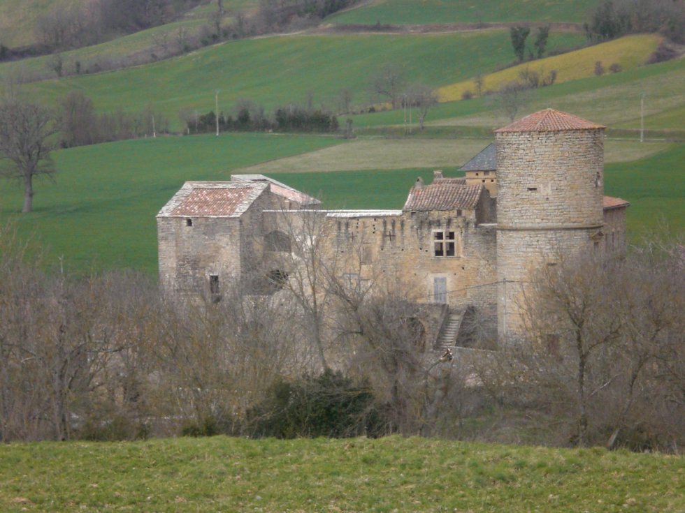 Vue générale du château